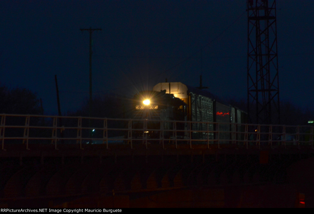 NS GP38-2 Locomotive in the yard